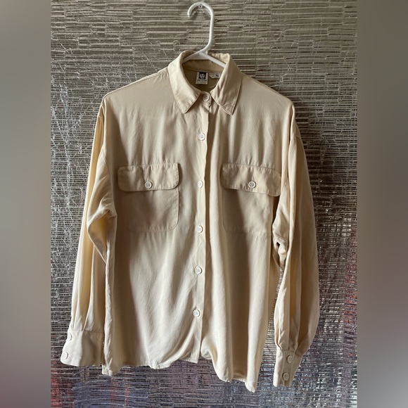 Vintage silk blouse - Picture 1 of 7